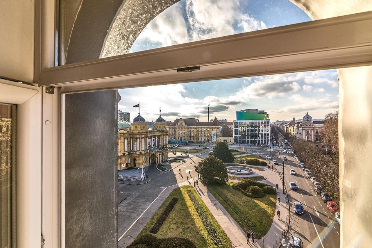 Modern City-Centre Penthouse With Spectacular Views / 135Sqm ザグレブ エクステリア 写真